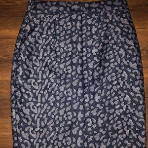 Banana Republic Print Skirt
